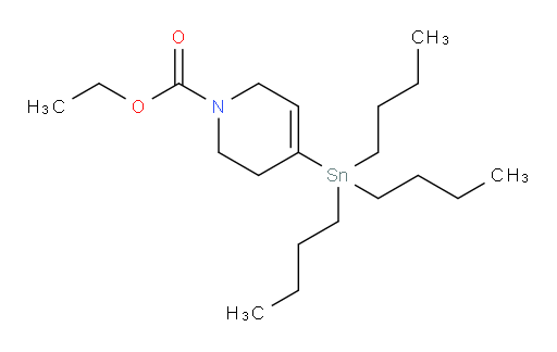 乙基 4-(三丁基锡基)-5,6-二氢吡啶-1(2H)-甲酸酯