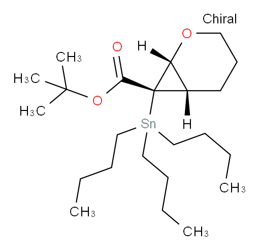 (1R,6S,7S)-叔丁基 7-(三丁基锡基)-2-氧杂双环[4.1.0]庚烷-7-甲酸酯