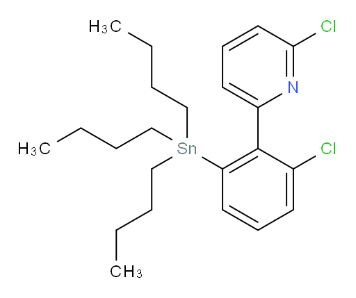 2-氯-6-(2-氯-6-(三丁基锡基)苯基)吡啶