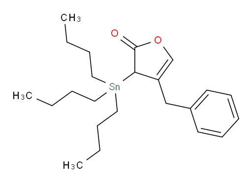4-苄基-3-(三丁基锡基)呋喃-2(3H)-酮