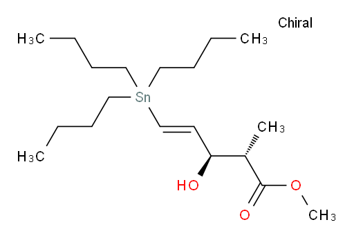 (2S,3R,E)-甲基 3-羟基-2-甲基-5-(三丁基锡基)戊-4-烯酸酯