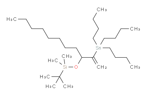 叔丁基二甲基((2-(三丁基锡基)十一烷-1-烯-3-氧基))硅烷