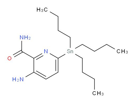 3-amino-6-(tributylstannyl)picolinamide