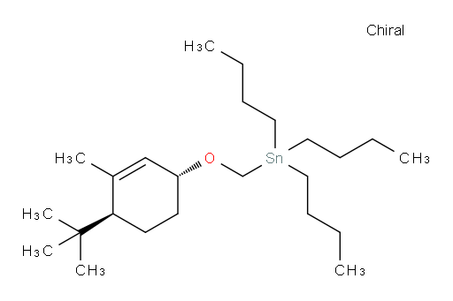 三丁基((((1R,4S)-4-(叔丁基)-3-甲基环己-2-烯-1-氧基))甲基)锡烷