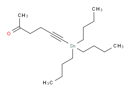 6-(三丁基锡基)己-5-炔-2-酮