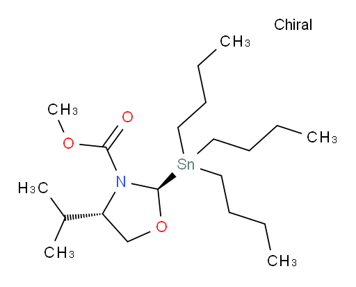 (2R,4S)-甲基 4-异丙基-2-(三丁基锡基)噁唑烷-3-甲酸酯
