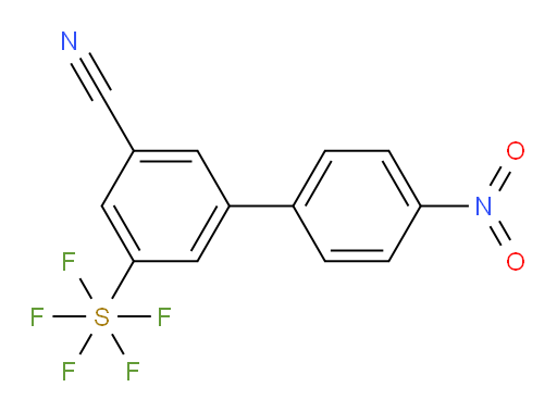 (5-Cyano-4'-nitro-biphenyl-3-yl)sulfur pentafluoride