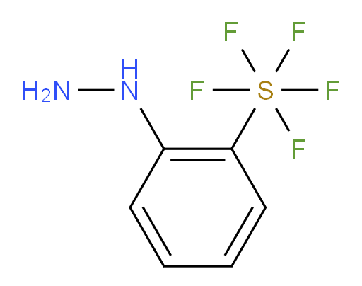 (2-hydrazinylphenyl)sulfur pentafluoride