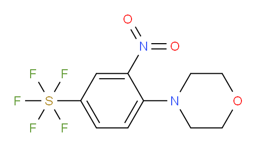 [4-(4-morpholinyl)-3-nitrophenyl]sulfur pentafluoride