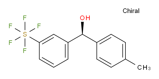 (S)-(3-(pentafluoromercapto)phenyl)(p-tolyl)methanol