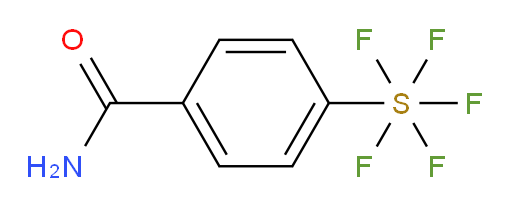 [4-(Aminocarbonyl)phenyl]sulfur pentafluoride