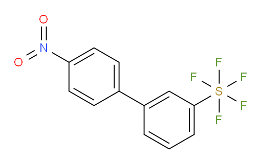 (4'-nitro-biphenyl-3-yl)-sulfur pentafluoride