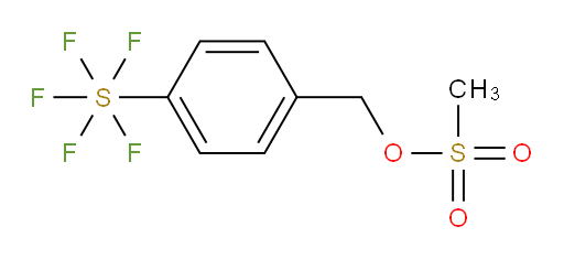 4-(pentafluoromercapto)benzyl methanesulfonate
