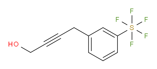4-(3-(pentafluoromercapto)phenyl)but-2-yn-1-ol