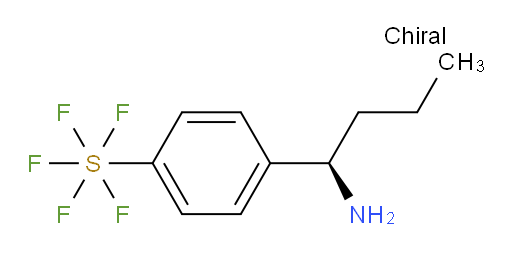 [4-[(1R)-1-Aminobutyl]phenyl]sulfur pentafluoride