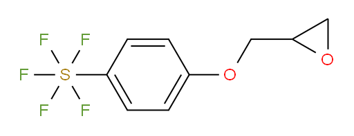 [4-(2-oxiranylmethoxy)phenyl]sulfur pentafluoride