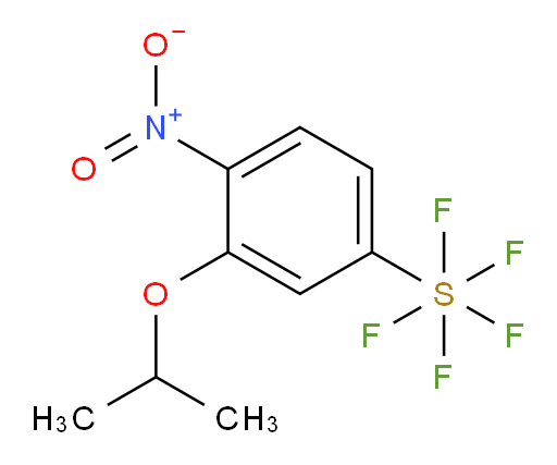 3-isopropoxy-4-nitro(pentafluoromercapto)benzene