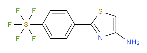 [4-(4-Amino-2-thiazolyl)phenyl]sulfur pentafluoride
