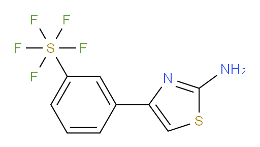 [3-(2-Amino-4-thiazolyl)phenyl]sulfur pentafluoride