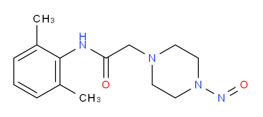 N-(2,6-dimethylphenyl)-2-(4-nitrosopiperazin-1-yl)acetamide