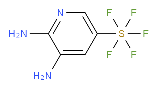 5,6-diaminopyridine-3-ylsulfur pentafluoride
