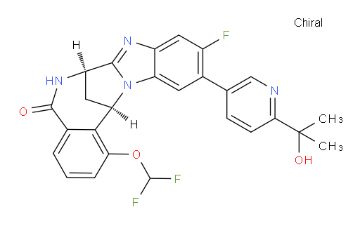 (7R,14R)-1-(difluoromethoxy)-10-fluoro-6,7-dihydro-11-[6-(1-hydroxy-1-methylethyl)-pyridin-3-yl]-7,14-Methanobenzimidazo[1,2-b][2,5]benzodiazocin-5(14H)--one