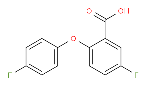 5-fluoro-2-(4-fluorophenoxy)benzoic acid