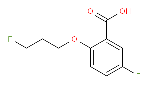 5-fluoro-2-(3-fluoropropoxy)benzoic acid