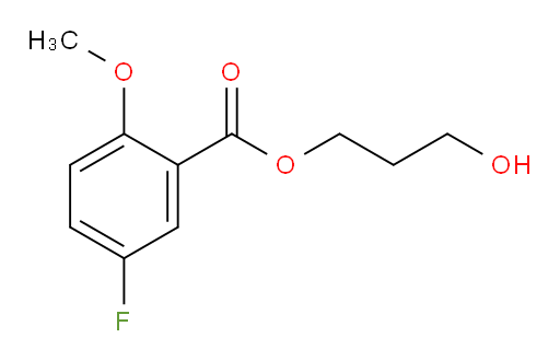 3-hydroxypropyl 5-fluoro-2-methoxybenzoate