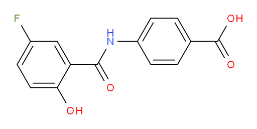 4-(5-fluoro-2-hydroxybenzamido)benzoic acid