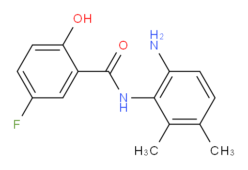N-(6-amino-2,3-dimethylphenyl)-5-fluoro-2-hydroxybenzamide