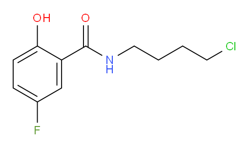 N-(4-chlorobutyl)-5-fluoro-2-hydroxybenzamide