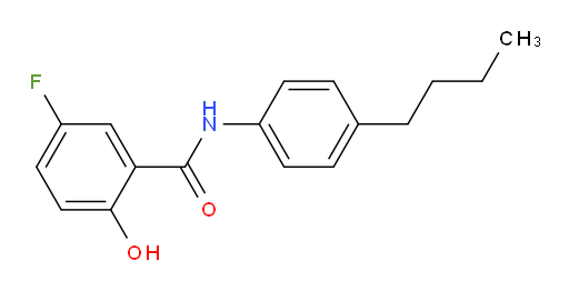 N-(4-butylphenyl)-5-fluoro-2-hydroxybenzamide