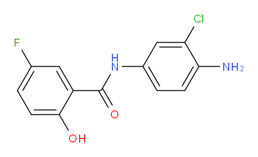 N-(4-amino-3-chlorophenyl)-5-fluoro-2-hydroxybenzamide