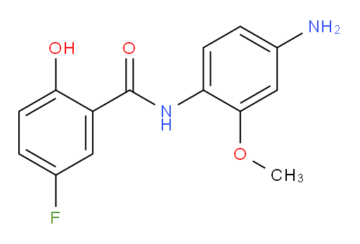 N-(4-amino-2-methoxyphenyl)-5-fluoro-2-hydroxybenzamide