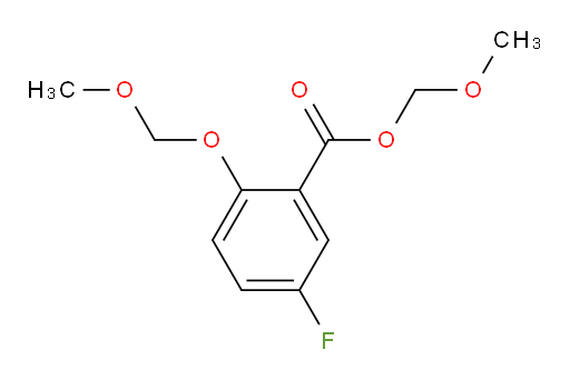 methoxymethyl 5-fluoro-2-(methoxymethoxy)benzoate