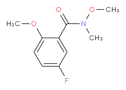 5-fluoro-N,2-dimethoxy-N-methylbenzamide