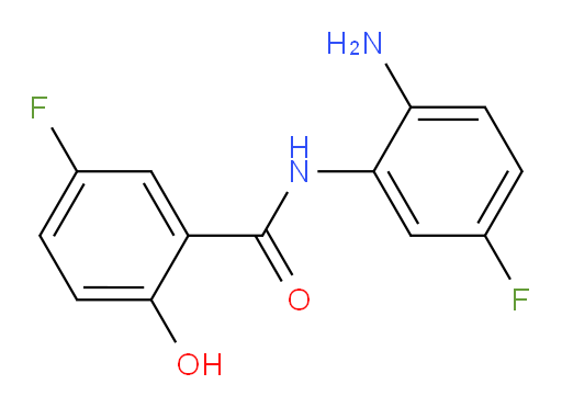 N-(2-amino-5-fluorophenyl)-5-fluoro-2-hydroxybenzamide