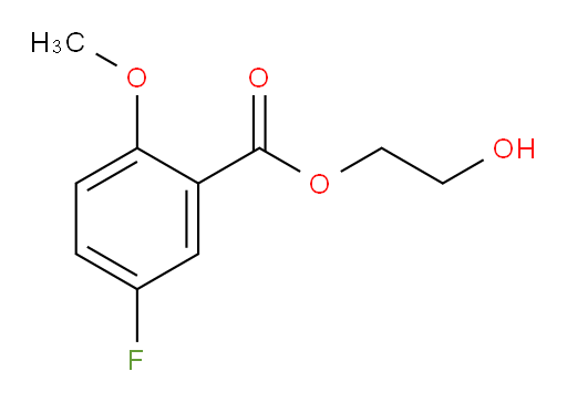 2-hydroxyethyl 5-fluoro-2-methoxybenzoate