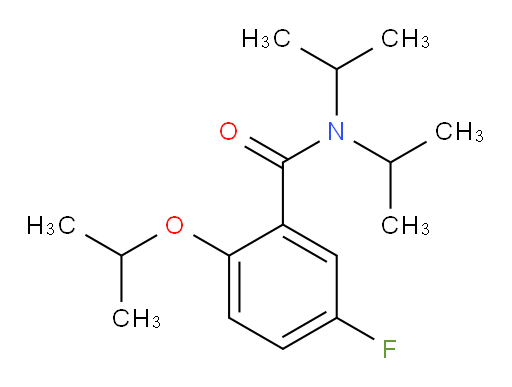 5-fluoro-2-isopropoxy-N,N-diisopropylbenzamide