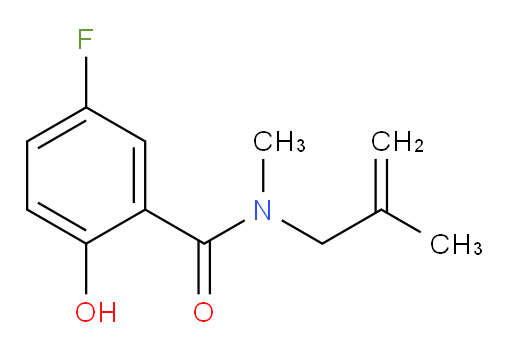 5-fluoro-2-hydroxy-N-methyl-N-(2-methylallyl)benzamide