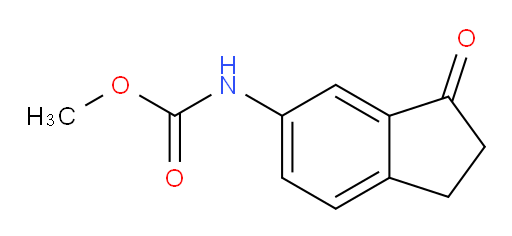 methyl (3-oxo-2,3-dihydro-1H-inden-5-yl)carbamate