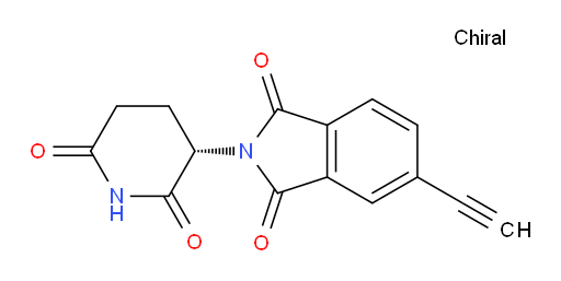 (S)-2-(2,6-dioxopiperidin-3-yl)-5-ethynylisoindoline-1,3-dione
