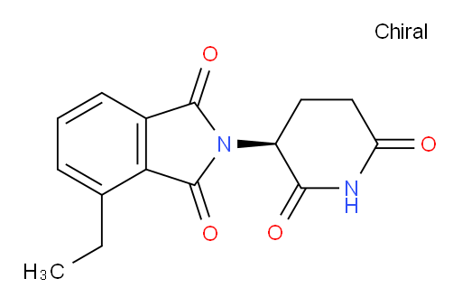 (S)-2-(2,6-dioxopiperidin-3-yl)-4-ethylisoindoline-1,3-dione