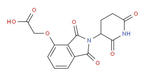 2-[[2-(2,6-Dioxo-3-piperidinyl)-2,3-dihydro-1,3-dioxo-1H-isoindol-4-yl]oxy]acetic acid