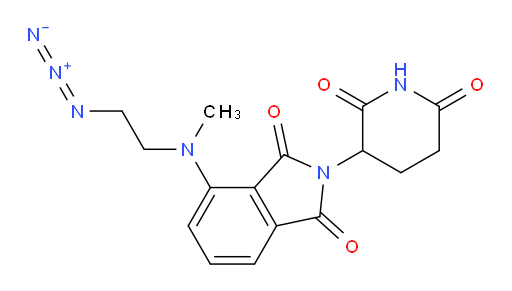 4-((2-azidoethyl)(methyl)amino)-2-(2,6-dioxopiperidin-3-yl)isoindoline-1,3-dione