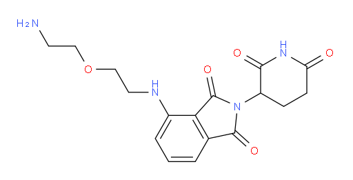 4-((2-(2-aminoethoxy)ethyl)amino)-2-(2,6-dioxopiperidin-3-yl)isoindoline-1,3-dione