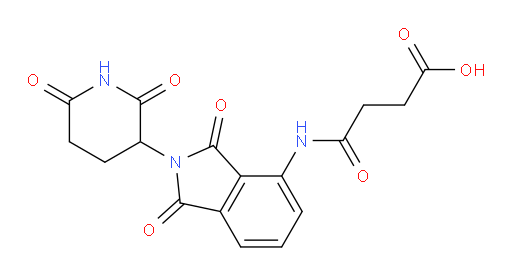4-((2-(2,6-dioxopiperidin-3-yl)-1,3-dioxoisoindolin-4-yl)amino)-4-oxobutanoic acid