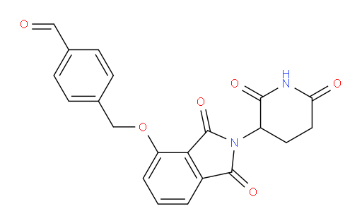 4-(((2-(2,6-dioxopiperidin-3-yl)-1,3-dioxoisoindolin-4-yl)oxy)methyl)benzaldehyde