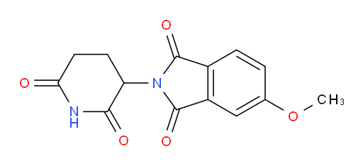 2-(2,6-dioxopiperidin-3-yl)-5-methoxyisoindoline-1,3-dione